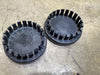 Set of 2 2013-2025 SILVER Raised Crest Cadillac CTS CT6 XT4 XT5 XT6 Center Caps