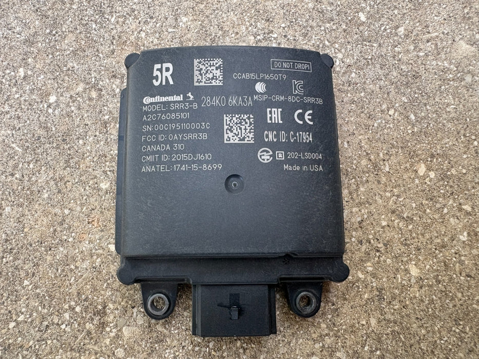 2017 - 2020 NISSAN PATHFINDER REAR RIGHT BLIND SPOT RADAR SENSOR 284K06KA3A OEM