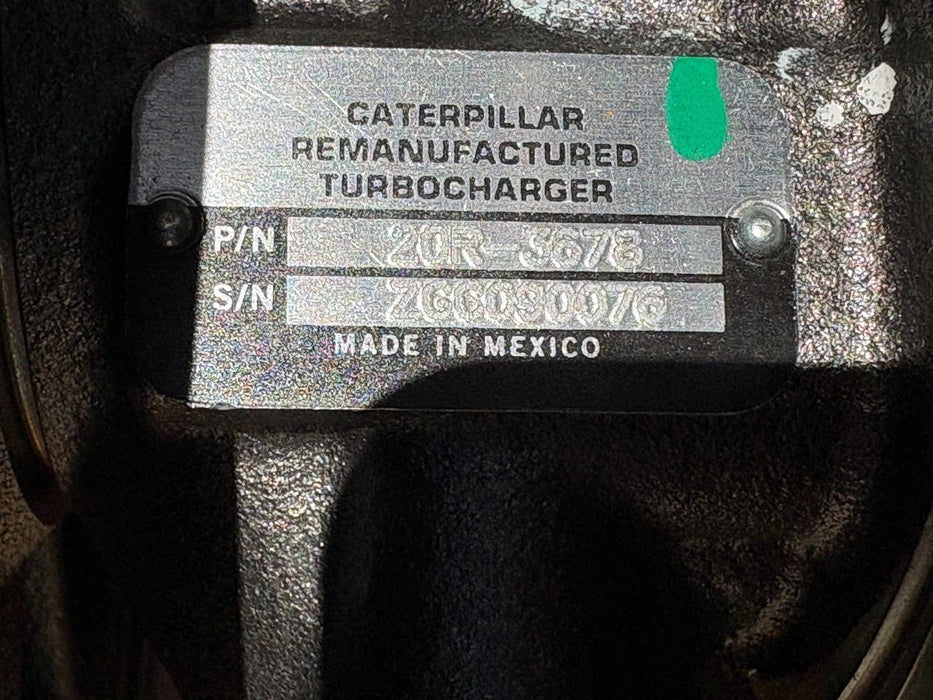 Remanufactured Caterpillar C18 TURBOCHARGER #20R-3678 Turbo GP-BAS BSRT1