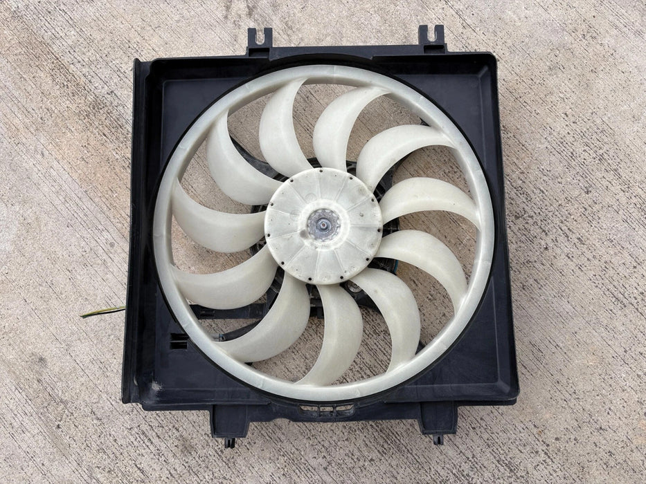2015, 2016, 2017 Subaru Crosstek XV 2.0L, Condenser Cooling Fan Motor & Shroud