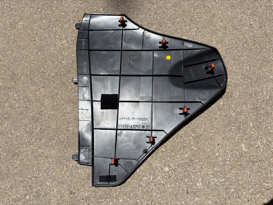 2016-2022 TOYOTA PRIUS FRONT DASH RIGHT SIDE TRIM COVER PANEL 55435-47050 OEM