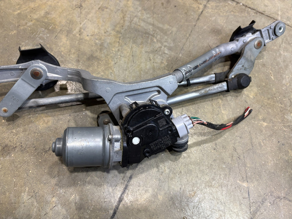 2016-2022 TOYOTA PRIUS WINDSHIELD WIPER TRANSMISSION LINKAGE & MOTOR OEM