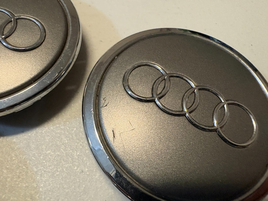 Set of 4 2013 - 2016 Audi S4 Wheel Center Cap Hubcap OEM 4B0601170A