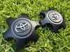Set of 2 2016 - 2022 Toyota Tacoma Matte Black Center Cap 42603-YY290 OEM