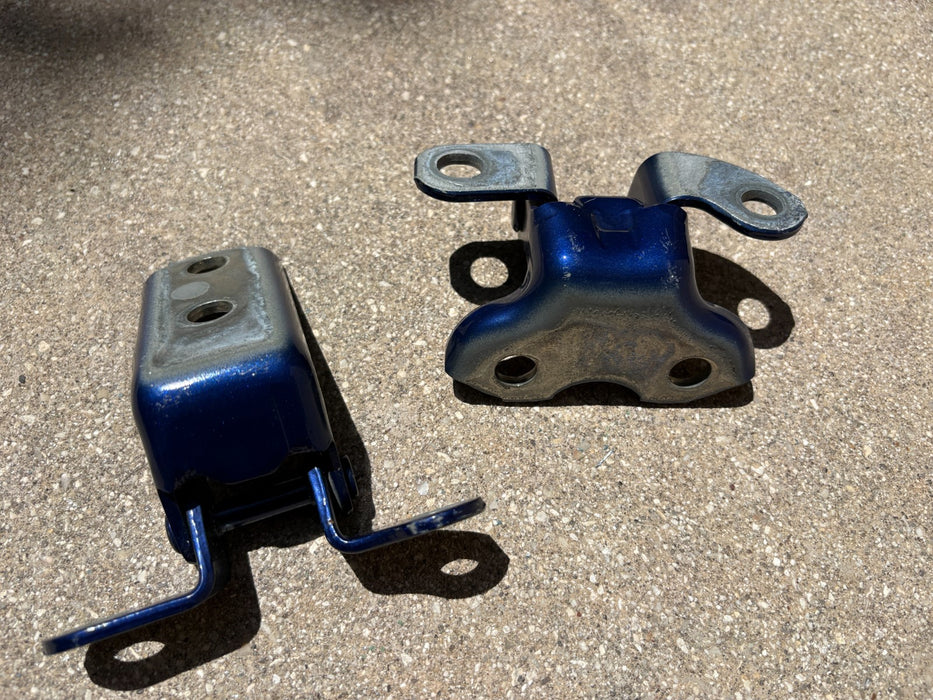 2017-2022 TOYOTA PRIUS REAR LEFT DOOR UPPER & LOWER HINGE SET OEM