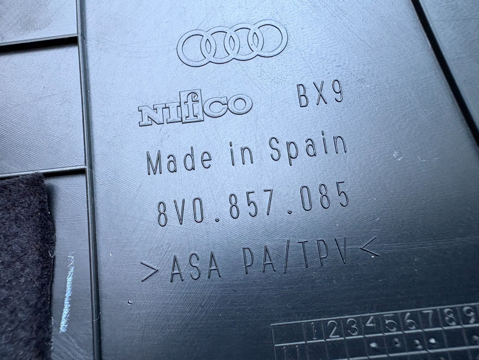 2015-2020 Audi A3 Front Left Dash Panel Fuse Cover 8V0857085 OEM