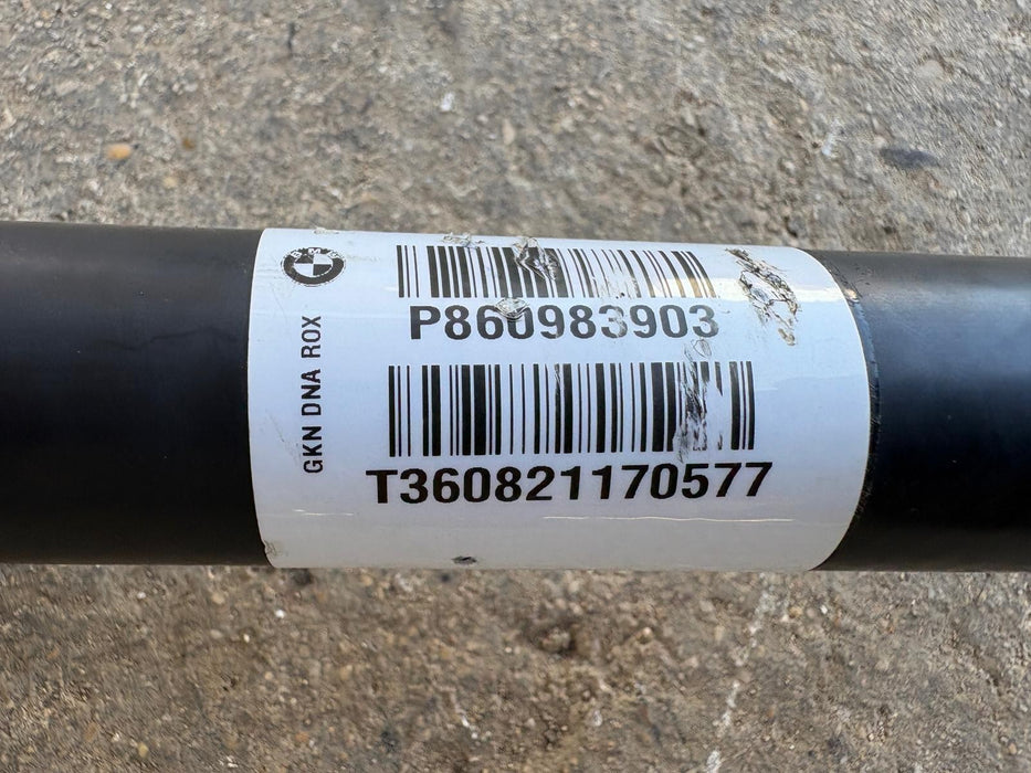 2015 - 2019 X6 Right Rear Axle Shaft AWD w/o Adaptive Suspension P860983903