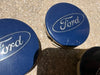 SET OF 4 2013-2025 FORD ESCAPE WHEEL CENTER CAP HUBCAP BLUE OEM