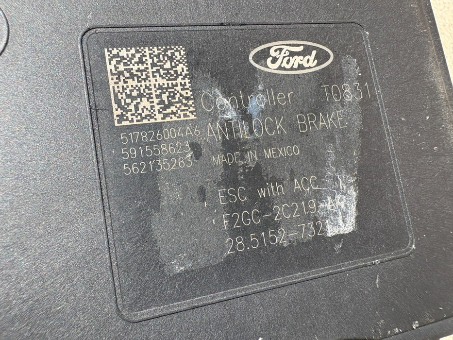 2015-2021 Ford Edge 3.5L ABS Unit F2GC-2C219-AK OEM