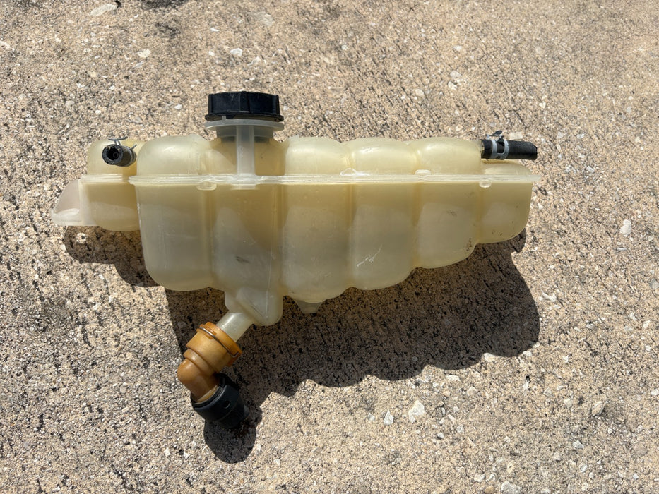 2018-2021 Ford F150 5.0L Coolant Radiator Overflow Bottle Tank, OEM