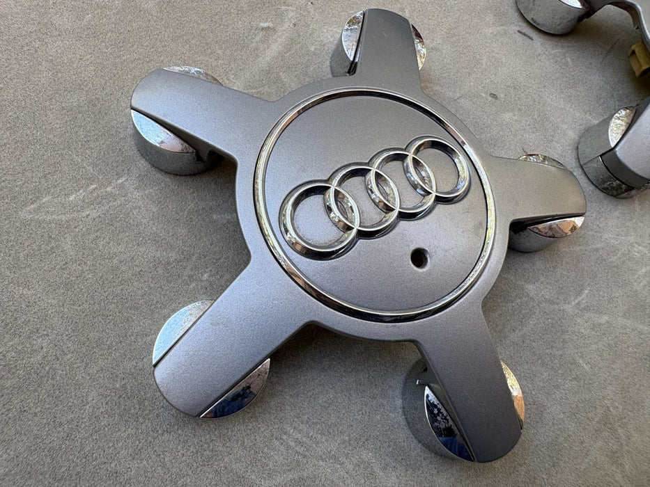 Set of 2 2013 - 2018 Audi A5 Wheel Center Cap OEM