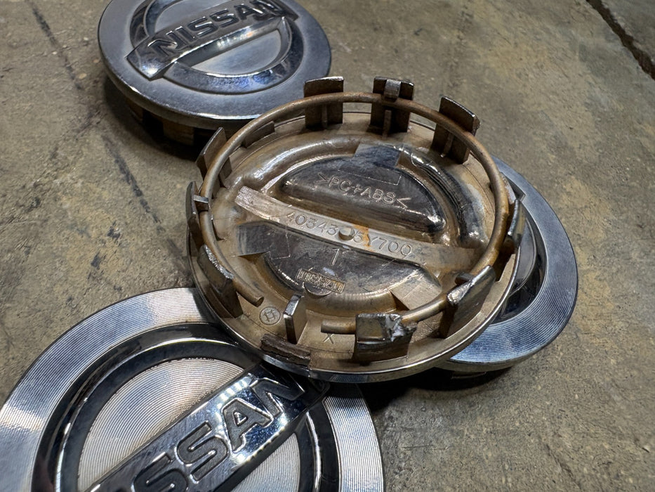 Set of 4 2009-2014 Nissan Murano Wheel Center Cap 403435Y700 OEM