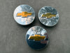 Set of 3 2008 - 2012 Chevrolet Malibu Wheel Center Cap 9594156 OEM