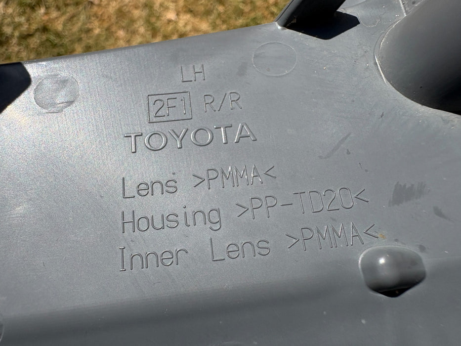 2013, 2014, 2015  Toyota Rav4 Left Rear Bumper Reflector OEM