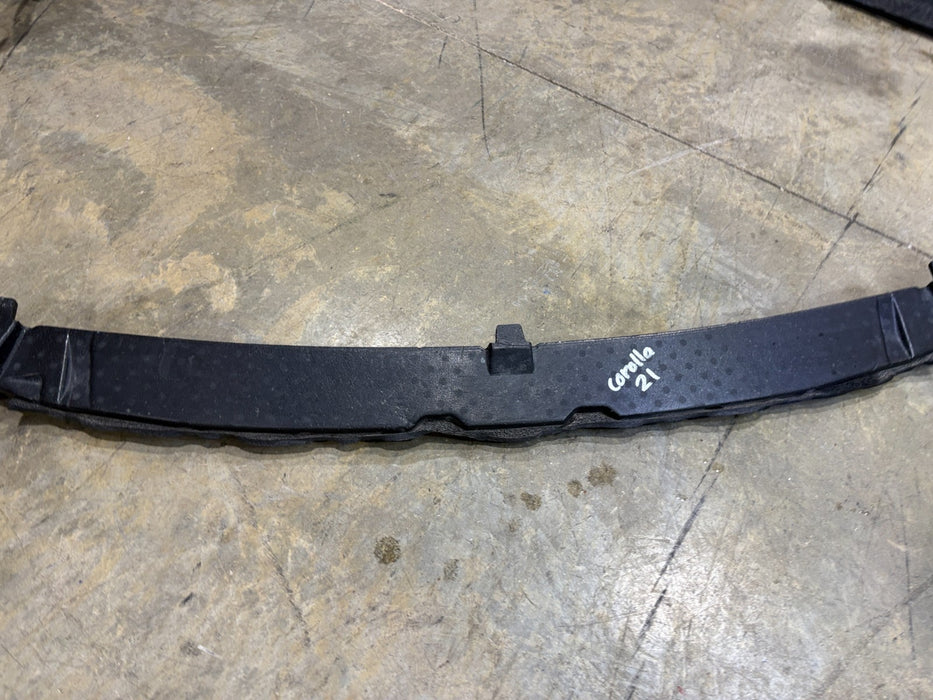 2020-2024 TOYOTA COROLLA SEDAN FRONT BUMPER COVER LOWER IMPACT ABSORBER OEM
