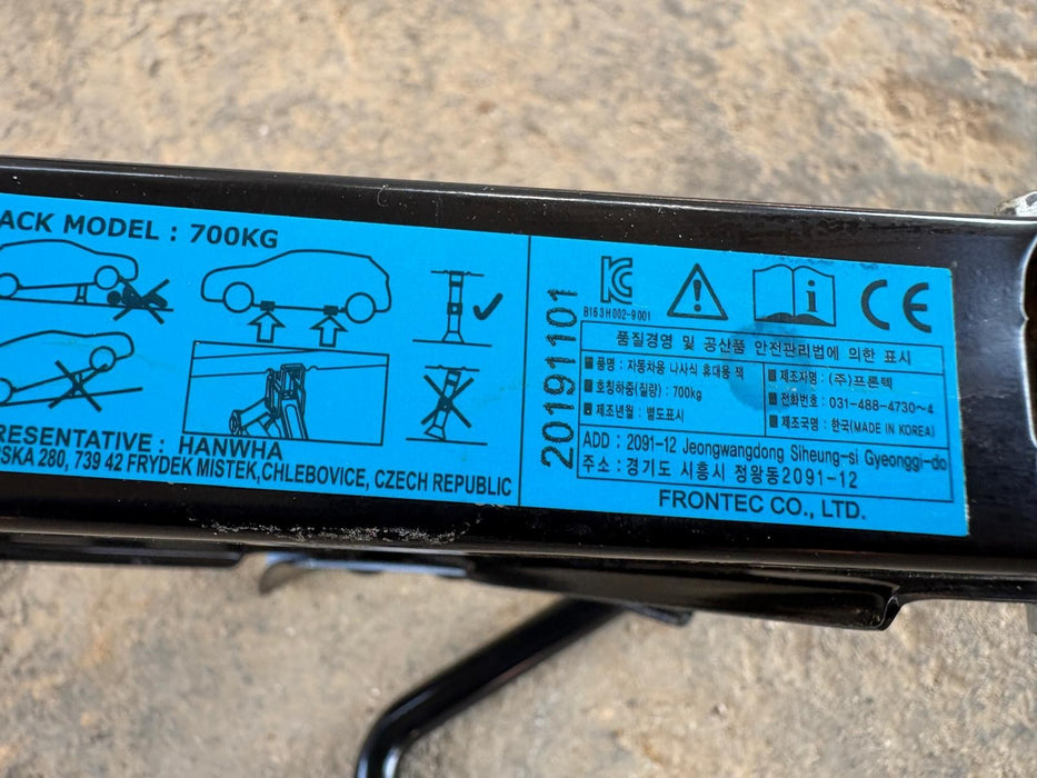 2018 - 2023 Kia Rio Spare Scissor Car Jack OEM
