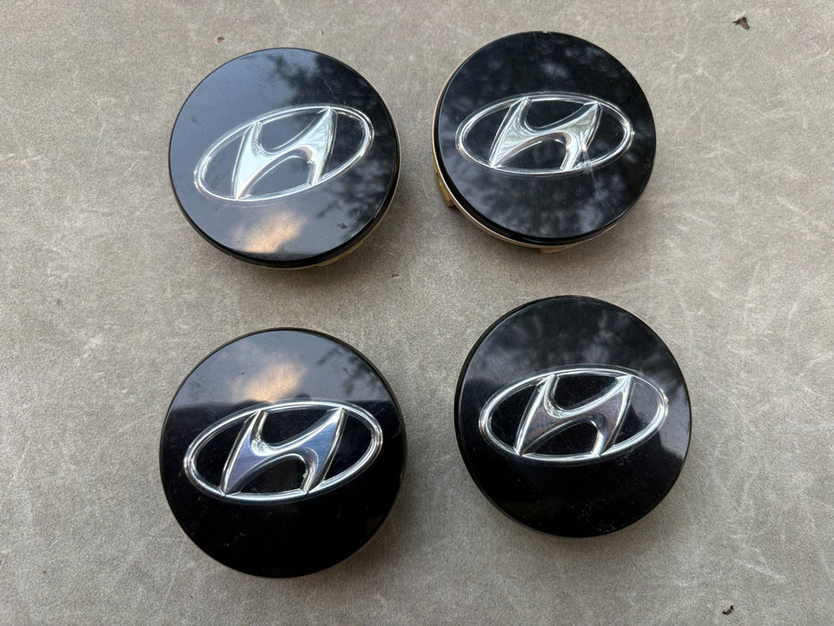 Set of 4 2015 - 2017 Hyundai Sonata Wheel Center Cap OEM