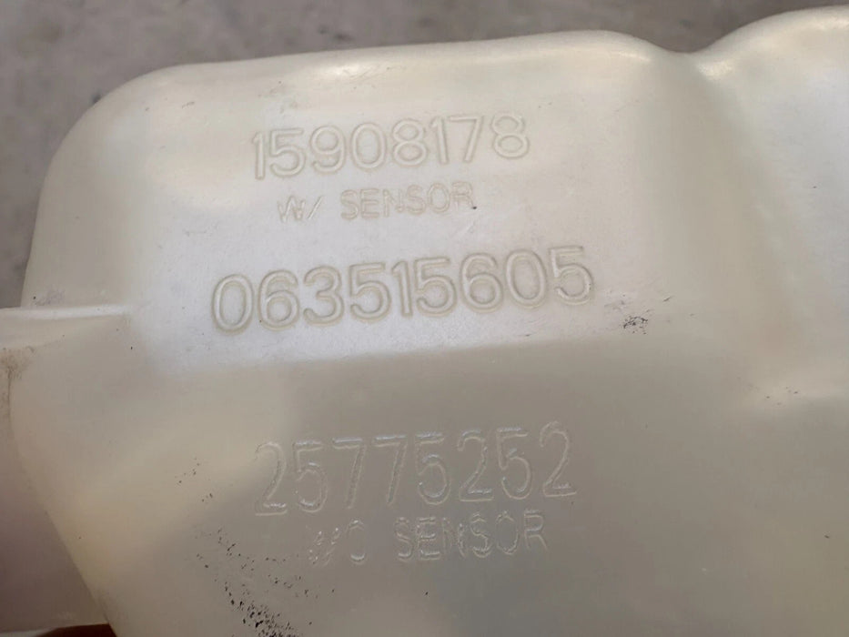 OEM, 2008-2012 Chevy Malibu & Pontiac G6 Coolant Recovery Tank #15908178