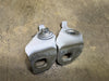 SET OF 2 2013-2016 FORD FUSION REAR LEFT DRIVER SIDE DOOR UPPER & LOWER HINGE