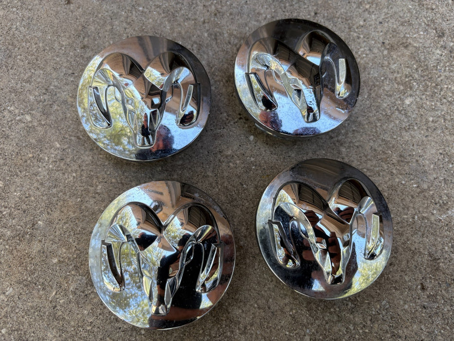 Set of 4 2015 - 2017 Dodge Ram 1500 Wheel Center Cap 1LB72TRMAB OEM