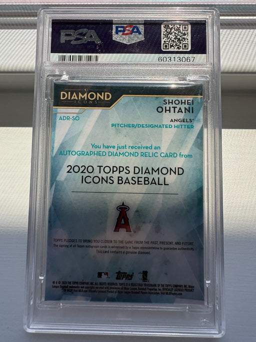 2020 Topps Diamond Icons Shohei Ohtani Autographed 1/5