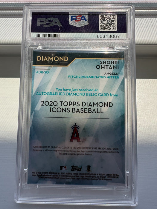 2020 Topps Diamond Icons Shohei Ohtani Autographed 1/5