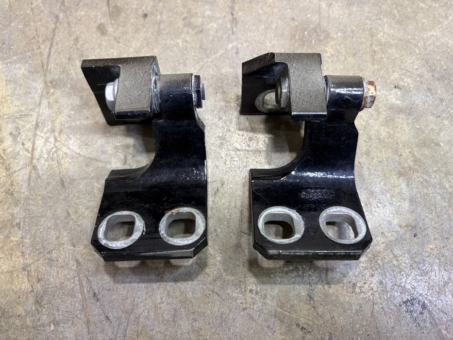 SET OF 2 2015 - 2023 JEEP RENEGADE REAR LEFT SIDE DOOR HINGE LOWER & UPPER OEM