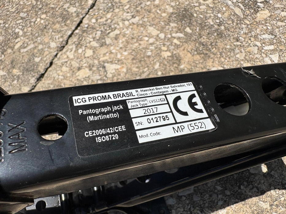 2007-2017 Jeep Compass Spare Scissor Jack OEM
