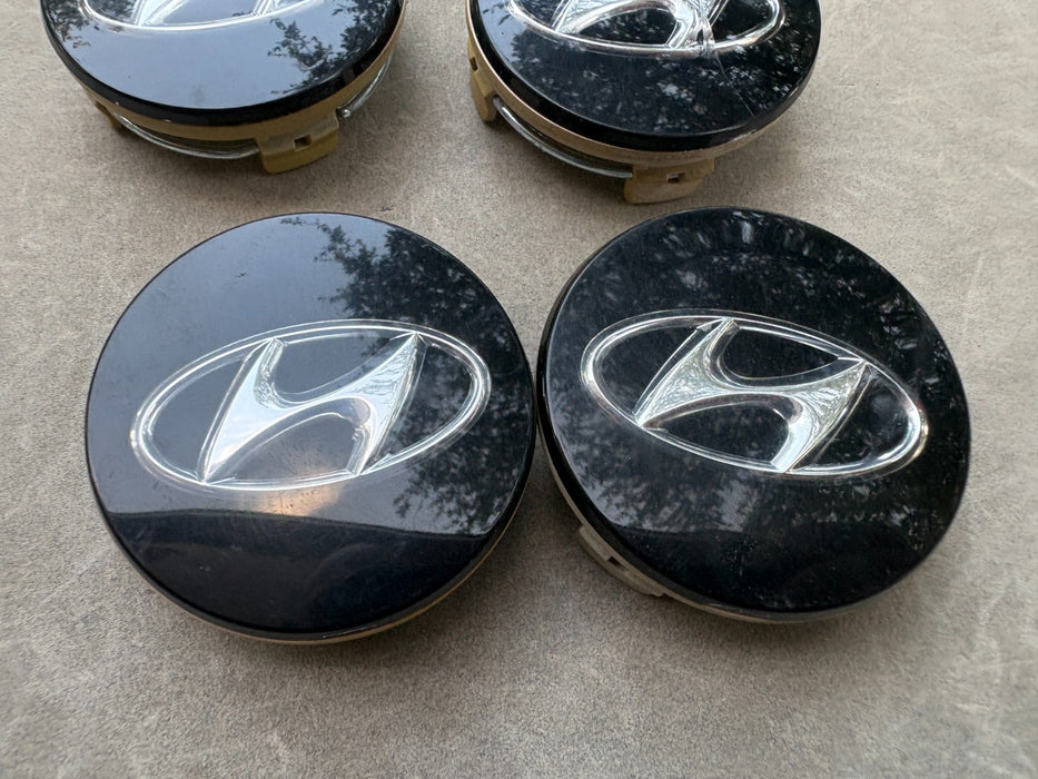 Set of 4 2015 - 2017 Hyundai Sonata Wheel Center Cap OEM