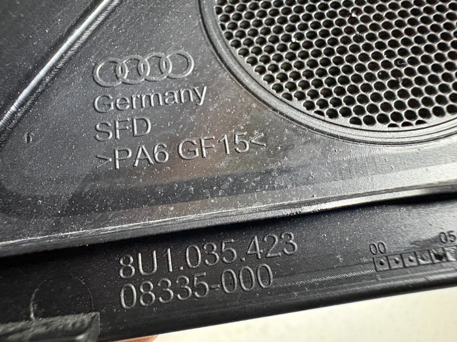 2015-2018 AUDI Q3 Front Door Tweeter Speaker Cover Driver 8U1035423 OEM