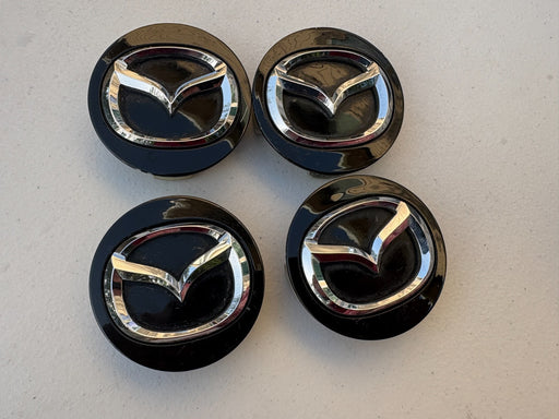 SET OF 4 2020-2025 MAZDA CX-30 WHEEL RIM CENTER HUBCAP CAP LOGO COVER OEM
