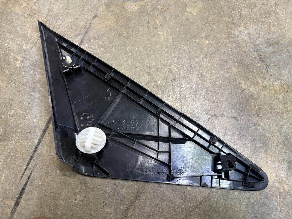 2012-2015 Mazda 5 Left Side Front Fender Corner Triangle Cover Cap Panel OEM