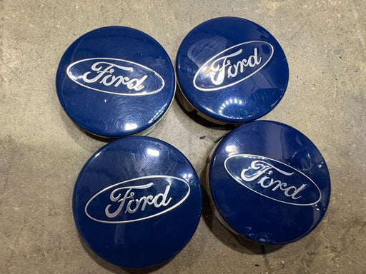 SET OF (4) FOUR FORD FUSION FOCUS FIESTA ESCAPE EDGE OEM CENTER CAP 6M21-1003-AA