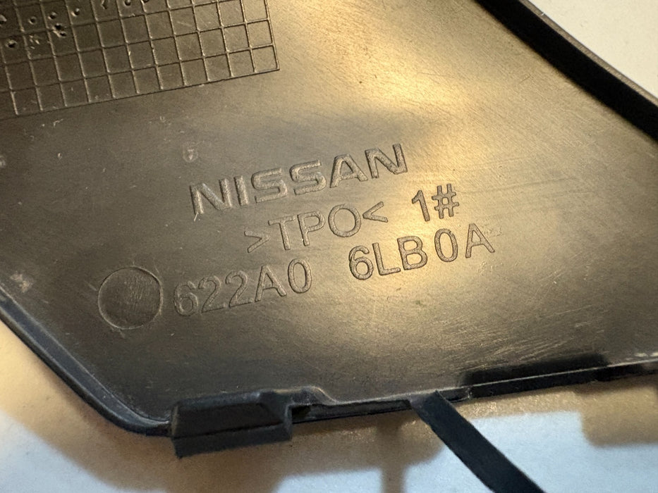 2020-2023 Nissan Sentra Tow Hook Cover Grille Hole Cover 622A0-6LB0A OEM