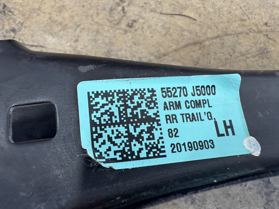 2019-2025 GENESIS G70 & KIA STINGER REAR LEFT DRIVER SIDE TRAILING CONTROL ARM