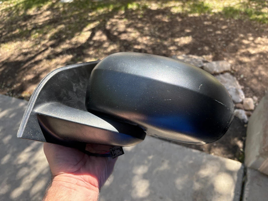 OEM, Power Mirror For 2007-2017 Jeep Compass Left Heated, Manual Folding Texture
