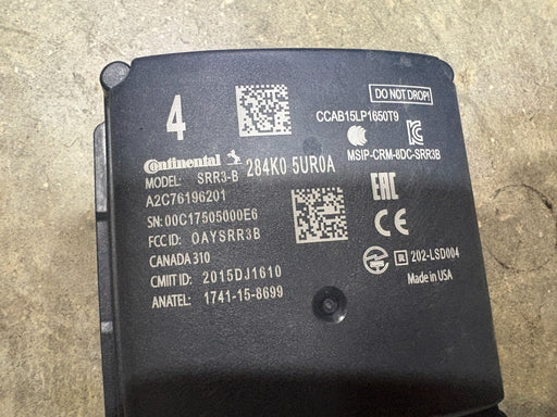 2017 - 2019 Nissan Sentra Left Rear Blind Spot Sensor Radar Module 284K05UR0A