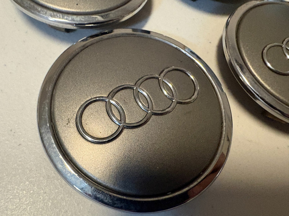 Set of 4 2013 - 2016 Audi S4 Wheel Center Cap Hubcap OEM 4B0601170A