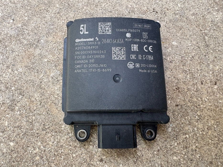 2017 - 2020 NISSAN PATHFINDER REAR LEFT BLIND SPOT RADAR SENSOR 284K16KA3A OEM