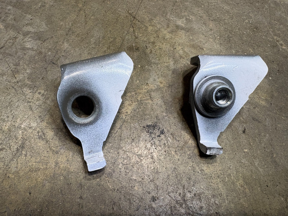 SET OF 2 2013-2016 FORD FUSION REAR LEFT DRIVER SIDE DOOR UPPER & LOWER HINGE