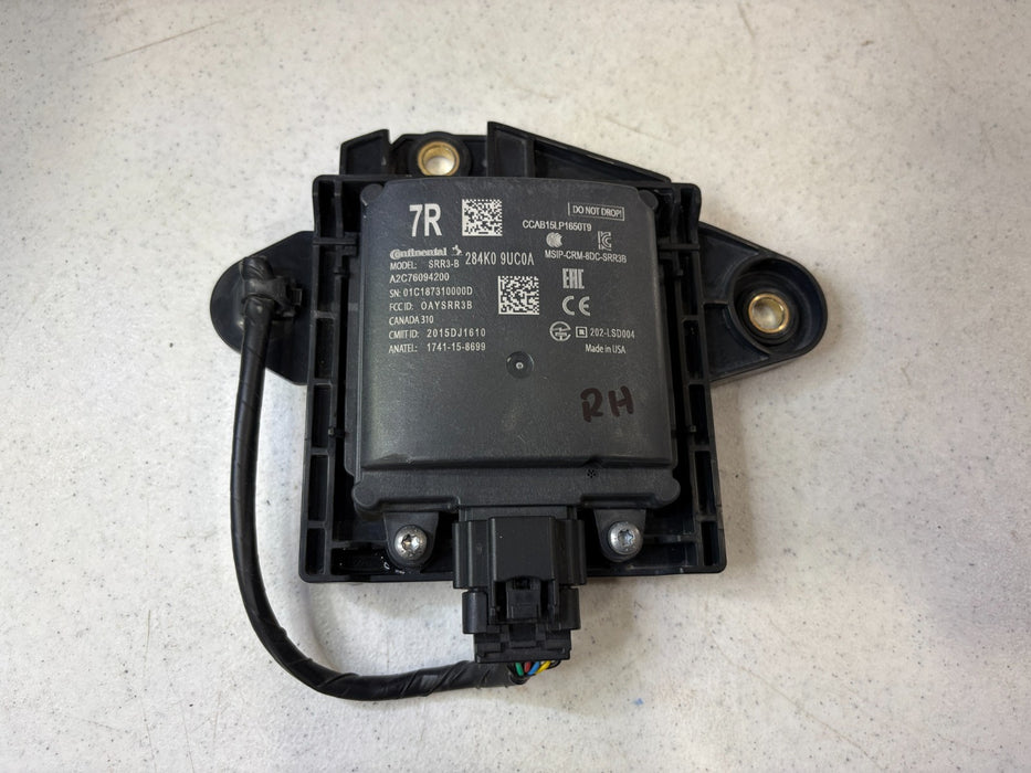 2015 - 2024 NISSAN MURANO RIGHT BLIND SPOT RADAR UNIT CONTROL MODULE #284K09UC0A