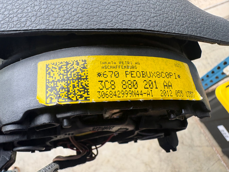 2012, 2013, 2014, 2015, 2016, 2017 Volkswagen CC Air Bag Driver Wheel OEM